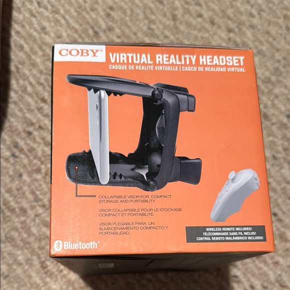 Black Virtual Reality Headset to be used with phone, Brand new in Box - - Picture 4 of 8